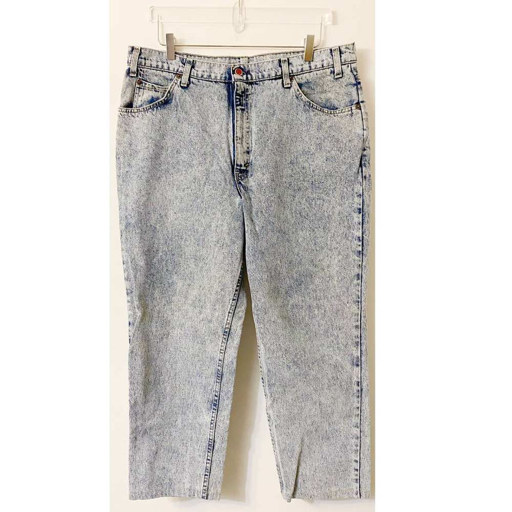 Vintage Brittania Acid Wash Denim Jeans 38 x 26